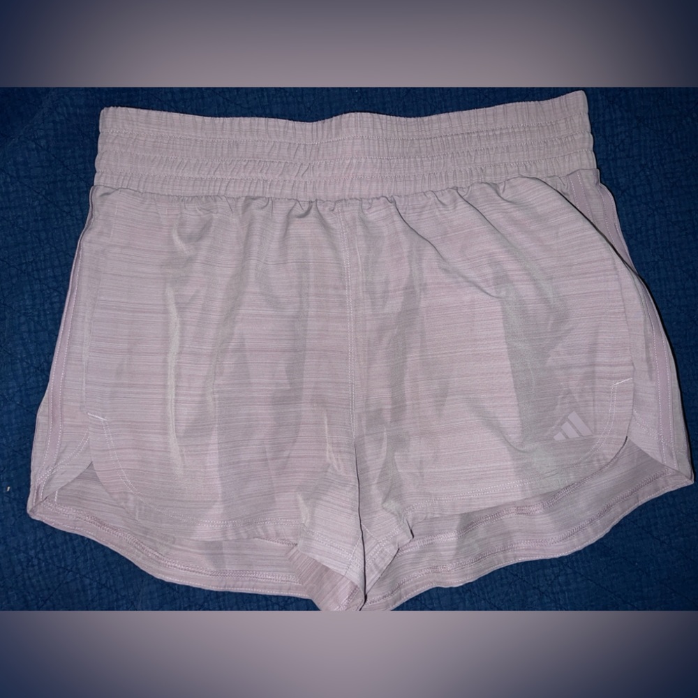 NWT Adidas Dark Lavender Pacer Shorts